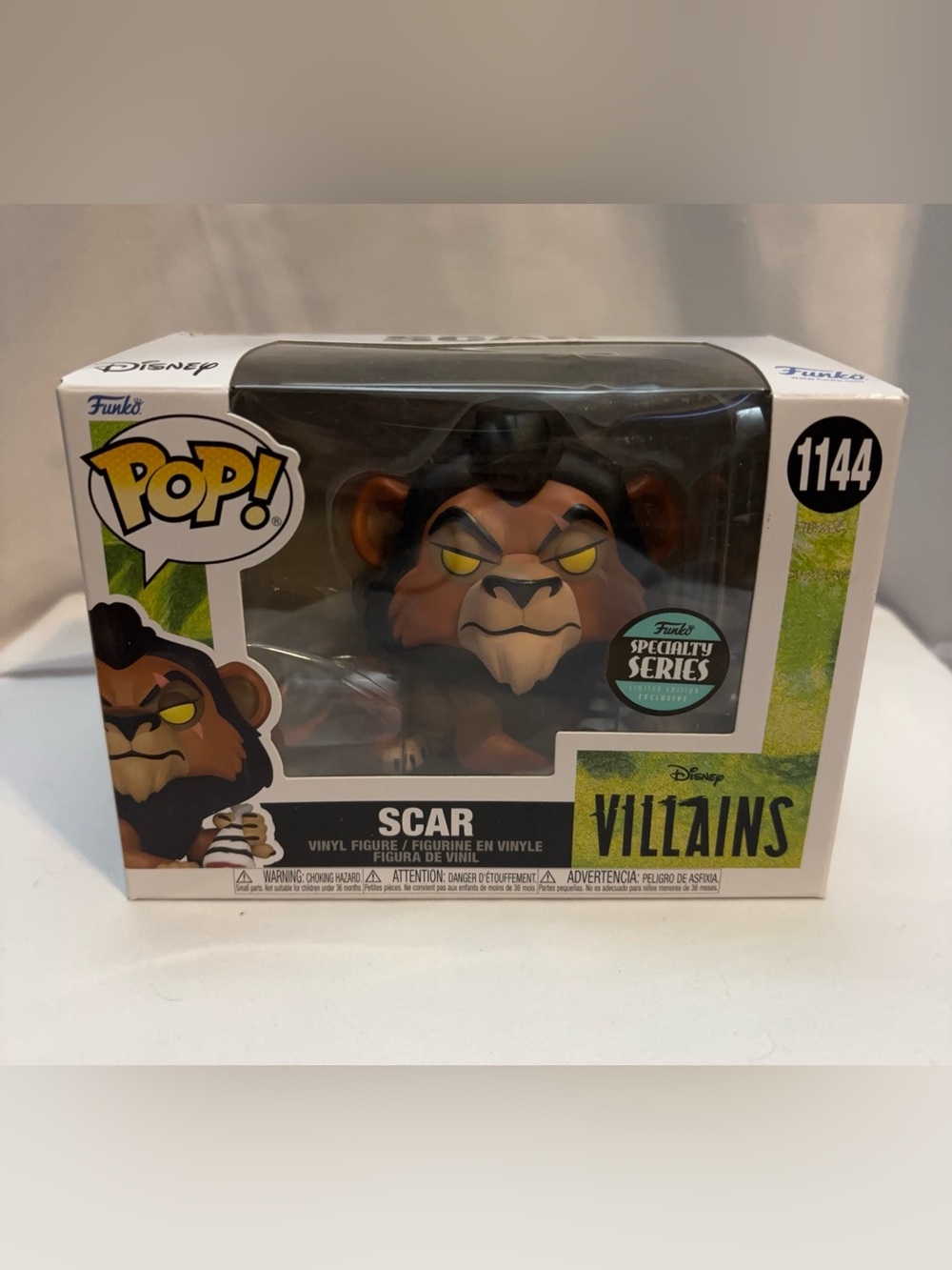 Funko POP! Disney Villains Scar #1144 figure-Specialty Series